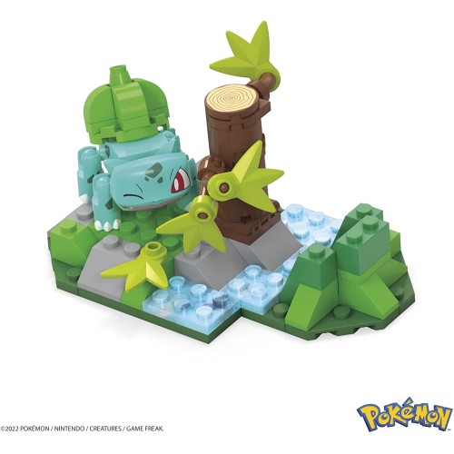 MEGA Pokemon Adventure Builder Φιγούρα Και Αξεσουάρ Bulbasaur Forest Trek with 82 compatible bricks HDL75 / HDL77 194735026685