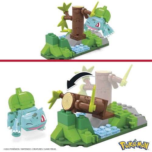 MEGA Bulbasaur Forest Trek with 82 compatible bricks HDL75 / HDL77 194735026685