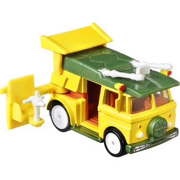 Mattel Hot Wheels Συλλεκτικά Αυτοκινητάκια Entertainment Teenage Mutant Ninja Turtle Party Wagon  DMC55 / GJR50 887961816303