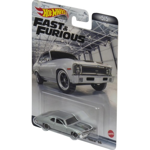 Mattel Hot Wheels Συλλεκτικά Αυτοκινητάκια Entertainment Fast & Furious 70 Chevrolet Nova SS DMC55 / HCP14 194735016341