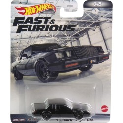 Mattel Hot Wheels Συλλεκτικά Αυτοκινητάκια Entertainment Fast & Furious 87 Buick Grand National DMC55 / HCP16 194735016358