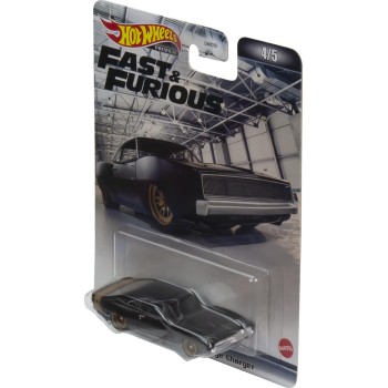 Mattel Hot Wheels Συλλεκτικά Αυτοκινητάκια Entertainment Fast & Furious F9 68 Dodge Charger DMC55 / HCP17 194735016532