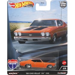 Mattel Αυτοκινητακια Hot Wheels - Συλλεκτικά Αγωνιστικά 1969 Chevrolet Chevelle SS 396 FPY86 / HCJ83 194735011704