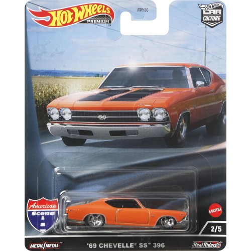Mattel Αυτοκινητακια Hot Wheels - Συλλεκτικά Αγωνιστικά 1969 Chevrolet Chevelle SS 396 FPY86 / HCJ83 194735011704