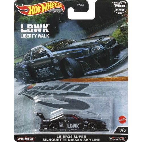 Mattel Hot Wheels Cars - Collective Races Mountain Drifters Super Silhouette Skyline Chase FPY86 / HCK01 194735011872