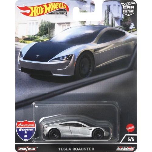 Mattel Hot Wheels Cars - Collective Races Tesla Roadster FPY86 / HCK02 194735011698