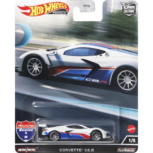 Mattel Αυτοκινητακια Hot Wheels - Συλλεκτικά Αγωνιστικά Corvette C8.R FPY86 / HCK03 194735011575