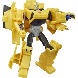 Hasbro Transformers Bumblebee Cyberverse Adventures Action Attackers Warrior Class Bumblebee Action Figure, 5.4-Inch E1884 / E70