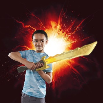 Hasbro Power Rangers Dino Fury Megafury Saber Electronic Toy With Motion-Activated F5327 5010994128227