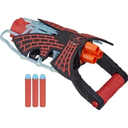 Hasbro Nerf Spider Man Verse Web Dart Blaster Miles Morales Tri-Shot F3734 5010994111748