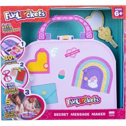 kd group Funlockets Secret Messages Maker Girls Stationary Case, Pink KD022230 8436538676219