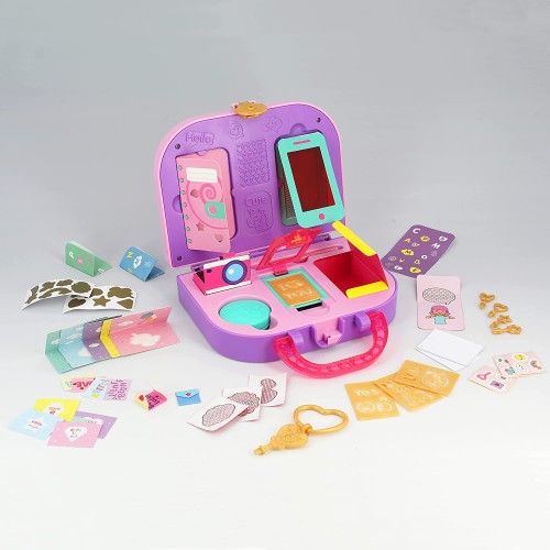 kd group Funlockets Secret Messages Maker Girls Μυστικό Βαλιτσάκι Ροζ KD022230 8436538676219