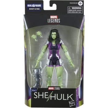 Hasbro Marvel Legends Series Disney Plus She-hulk MCU Action Figure 6-inch, Includes 2 Accessories and 1 Build-a-figure F3854 50