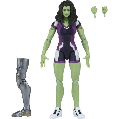 Hasbro Marvel Legends Series Disney Plus She-hulk MCU Action Figure 6-inch, Includes 2 Accessories and 1 Build-a-figure F3854 50