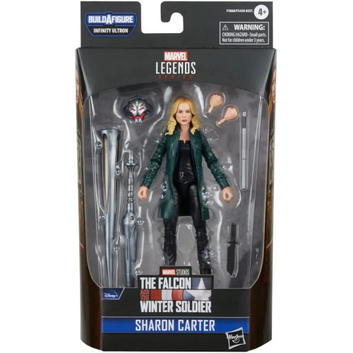 Hasbro Avengers Marvel Legends Series Disney Plus Sharon Carter Falcon And The Winter Soldier MCU Action Figure 6-Inch F3860 501