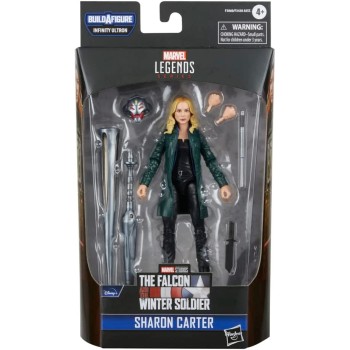 Hasbro Avengers Marvel Legends Series Disney Plus Sharon Carter Falcon And The Winter Soldier MCU Action Figure 6-Inch F3860 501