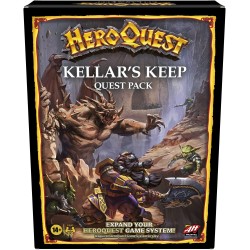 Hasbro Avalon Hill Heroquest Kellars Keep Expansion, Dungeon Crawler Board Game F4543 5010993938063