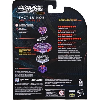 Hasbro Beyblade Burst Pro Series Tact Luinor Spinning Top Starter Pack - Battling Game Top F2291 / F4557 5010993948215