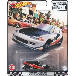 Mattel Hot Wheels Premium-Boulevard Cars Honda Civic EG Custom Version New  GJT68 / GRM05 887961907353