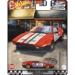 Mattel Hot Wheels Premium-Boulevard Cars De Tomaso Pantera Gruppo 4 GJT68 / HCR04 194735017355