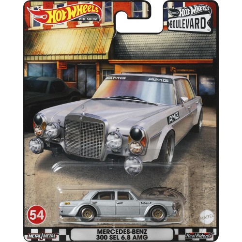 Mattel Αυτοκινητάκια Hot Wheels Premium- Boulevard Mercedes-Benz 300 SEL 6.8 AMG GJT68 / HCR14 194735017263