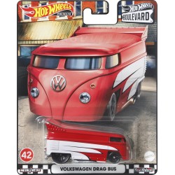 Mattel Αυτοκινητακια Hot Wheels Premium- Boulevard Volkswagen Drag Bus Red GJT68 / HCR15 194735017386
