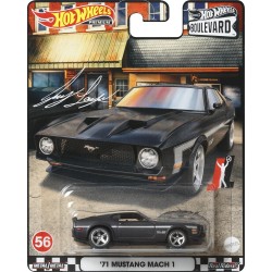 Mattel Αυτοκινητακια Hot Wheels Premium- Boulevard 71 Mustang Mach 1 GJT68 / HCR21 194735017454