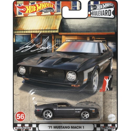 Mattel Αυτοκινητακια Hot Wheels Premium- Boulevard 71 Mustang Mach 1 GJT68 / HCR21 194735017454