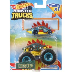 Mattel Monster Trucks Vehicle With Cars Motosaurus  GRH81 / GYL84 887961975611