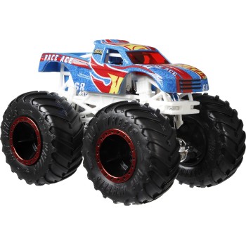 Mattel Hot Wheels Monster Trucks Vehicle With Cars Race Ace GRH81 / GYL88 887961975499