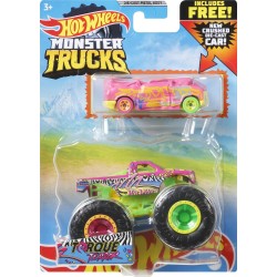 Mattel Hot Wheels Monster Trucks Vehicle With Cars Torque Terror GRH81 / GYL89 887961975604