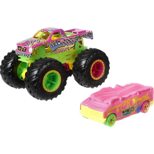 Mattel Hot Wheels Monster Trucks Vehicle With Cars Torque Terror GRH81 / GYL89 887961975604