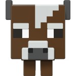 Mattel Minecraft - Mob Head Μινι Φιγουρες Cow HDV64 / HDV85 194735032723