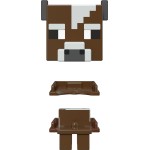 Mattel Minecraft - Mob Head Μινι Φιγουρες Cow HDV64 / HDV85 194735032723