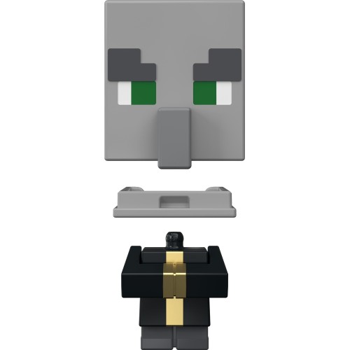 Mattel Minecraft - MOB Head Mini Figure Evoker HDV64 / HDV88 194735032747
