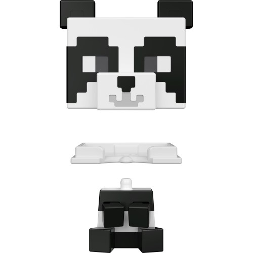 Mattel Minecraft - Mob Head Μινι Φιγουρες Panda HDV64 / HDV89 194735032686