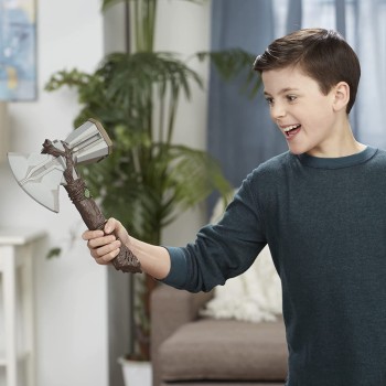 Hasbro Marvel Studios Thor: Love and Thunder Stormbreaker Electronic Axe Thor Roleplay Toy With Sound FX F3357 5010993973521