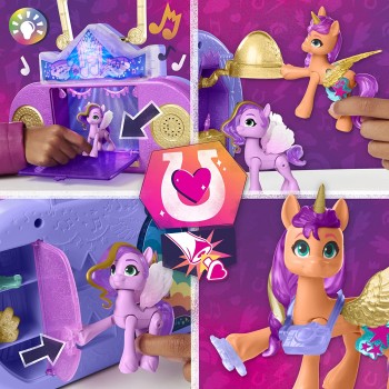 Hasbro My Little Pony Toys: Make Your Mark Musical Mane Melody, 3 Hoof To Heart Figures, Doll Playsets And Interactive Toys For 