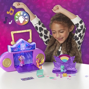 Hasbro My Little Pony Toys: Make Your Mark Musical Mane Melody, 3 Hoof To Heart Figures, Doll Playsets And Interactive Toys For 