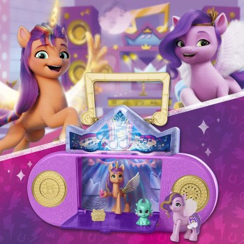 Hasbro My Little Pony Toys: Make Your Mark Musical Mane Melody, 3 Hoof To Heart Figures, Doll Playsets F3867 5010994109691