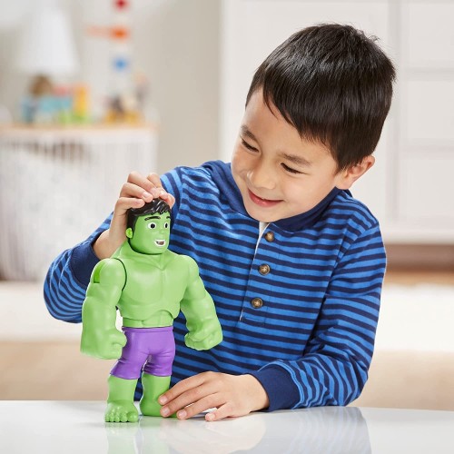 Hasbro Marvel Spidey And His Amazing Friends Power Smash Hulk Pre-School Toy, Face F5067 5010994104825