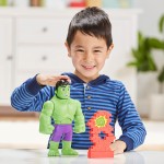 Hasbro Marvel Spidey And His Amazing Friends Power Smash Hulk Pre-School Toy, Face F5067 5010994104825