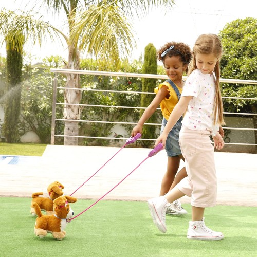 50 50 Games Sprint Kids Corgi Puppy, Cutest Running Furry Friend Follows You Everywhere, Wags Tail, Raises Ears, 3 Puppy Sounds 