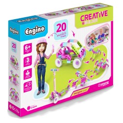 Engino Creative Builder 20 Models Designer Set ENGI-CB-D20 5291664017205