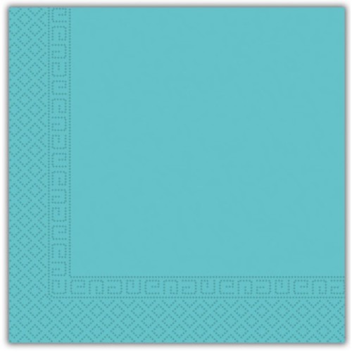 PROCOS Light Blue Three-Ply Paper Napkins 33x33 FSC. 093050 5201184930502