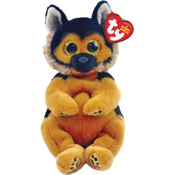 ty Beannie Bellies Ace Plush German Shepherd Dog Brown And Black 15Cm 1607-40544 008421405442