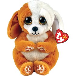 ty Beannie Bellies Ruggles Plush Dog Brown And White 15Cm 1607-40699 008421406999