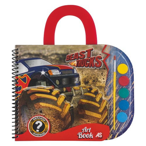 As company Art Book Drawing Set Dinosaurs And Monster Trucks For Ages 3+ 1023-69004 5203068690045