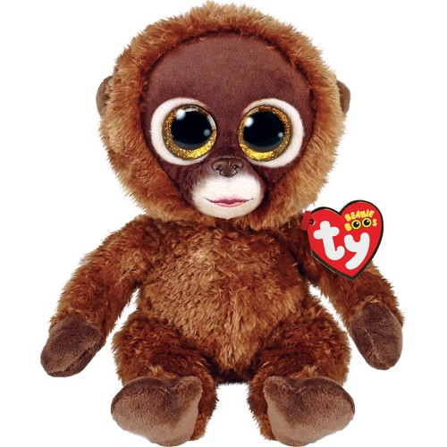 ty Beanie Boos Chessie Χνουδωτό Μαϊμουδάκι Καφέ 15Εκ 1607-36391 008421363919