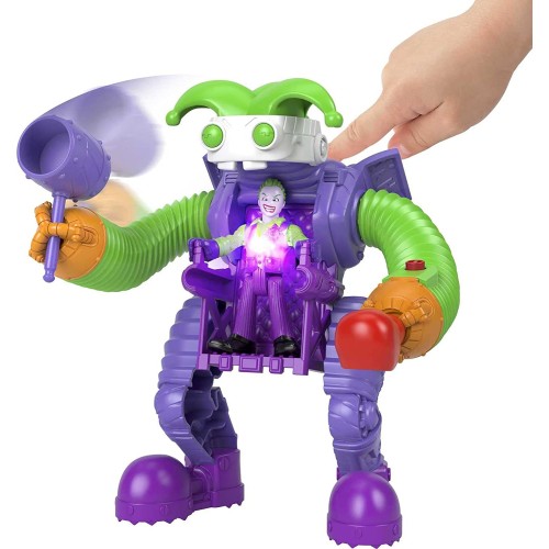 Mattel Imaginext - Batman Οχήματα DC Super Friends Imaginext The Joker Battling Robot M5649 / HGX80 194735060740